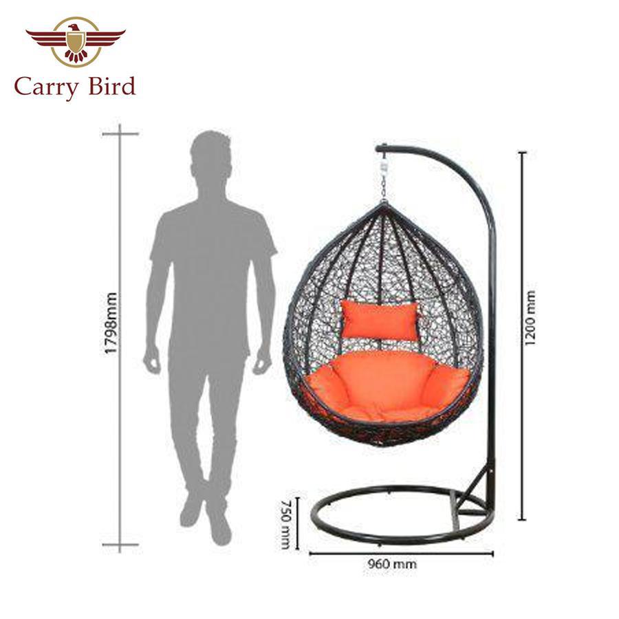 Furnitures Others Carry Bird Outdoor/ Indoor Single Seater Swing