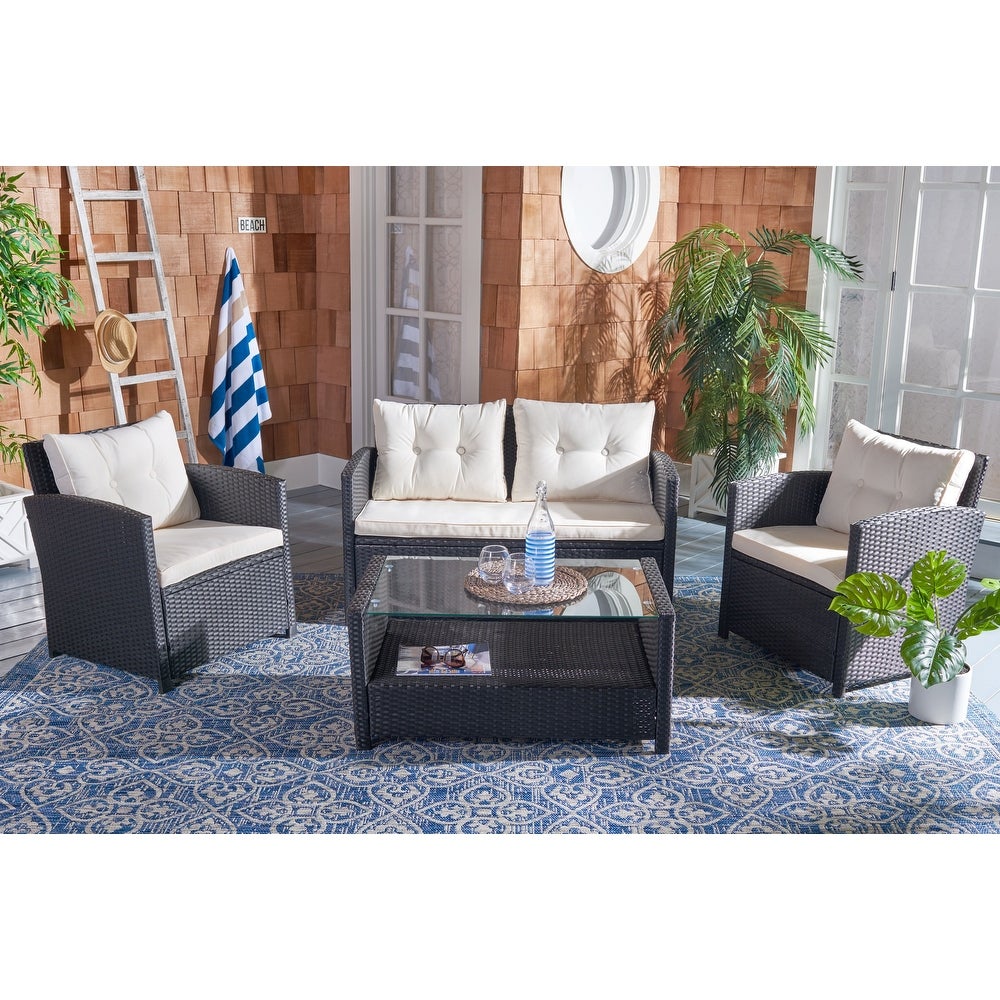 CARRY BIRD  - Flat Wings patio sofa set (3+1+1) with center table.