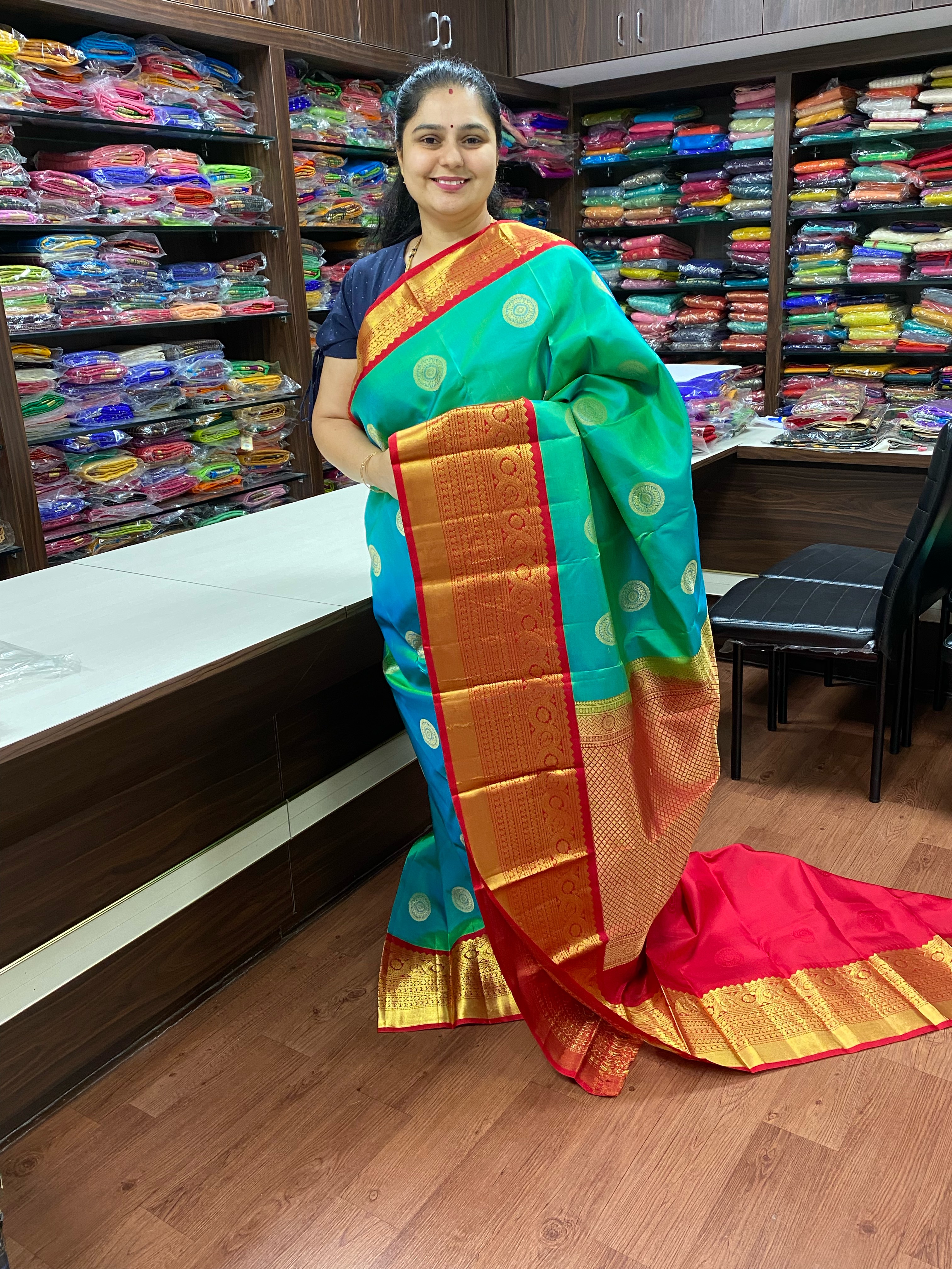 Pure Kanchipuram Silk saree