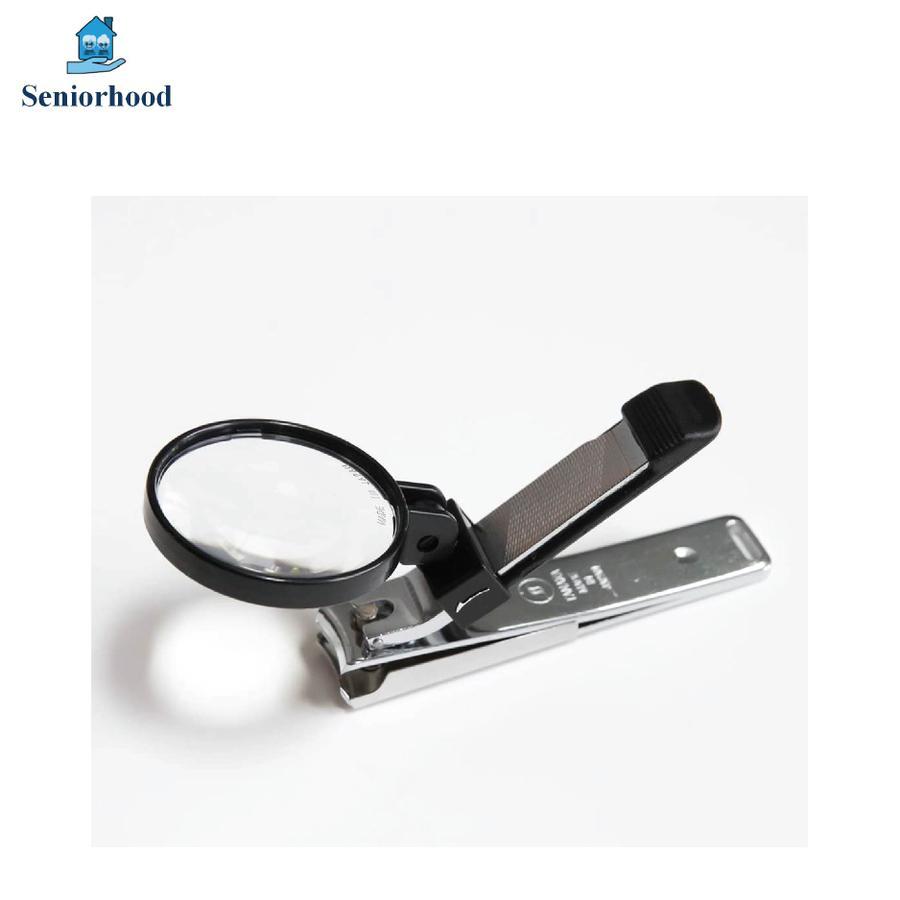 Pedder johnson Nail Cutter With Magnifying Lens Stand