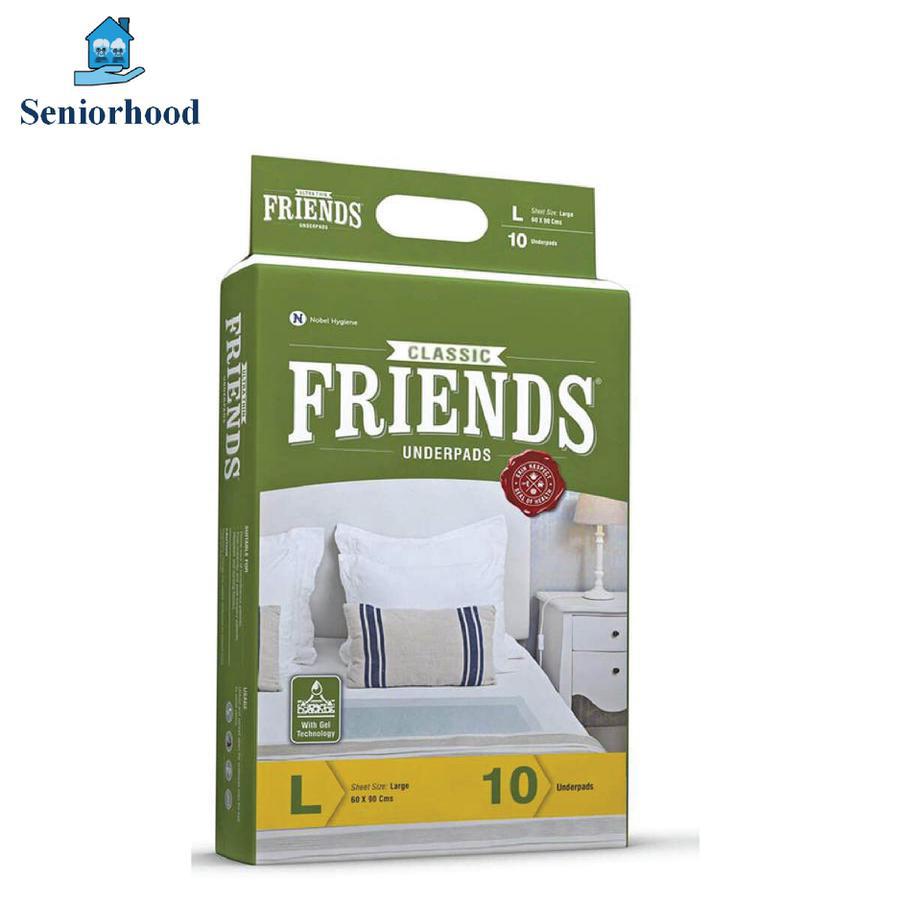 Friends Classic Underpads - Disposable Changing Mats Soft & Super Absorbency