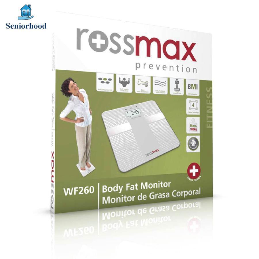 Rossmax Wf260 Body Fat Monitor, Silver