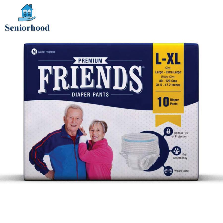 Friends Premium Pull Ups Diaper Pants  large- XL - Pack of 10