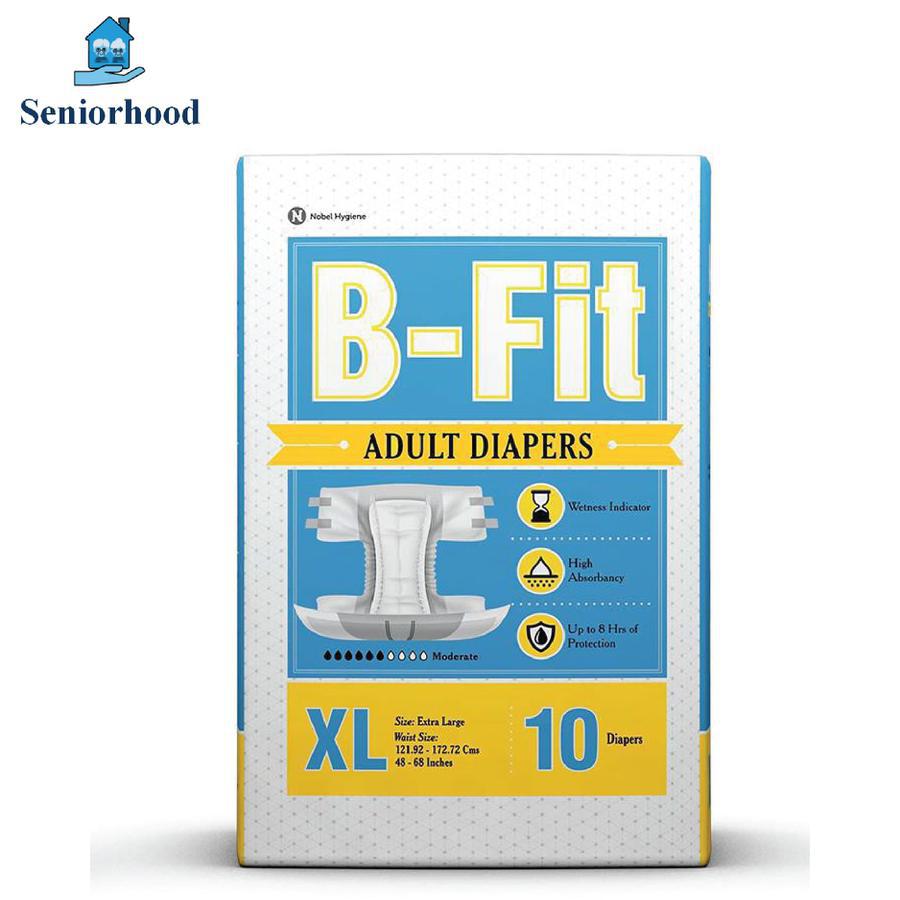 B-Fit Adult Diaper regular XL - Pack Of 10 Pcs