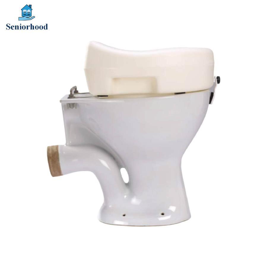 Pedder johnson Raised Toilet Seat with Clamp 13 cm with Bag
