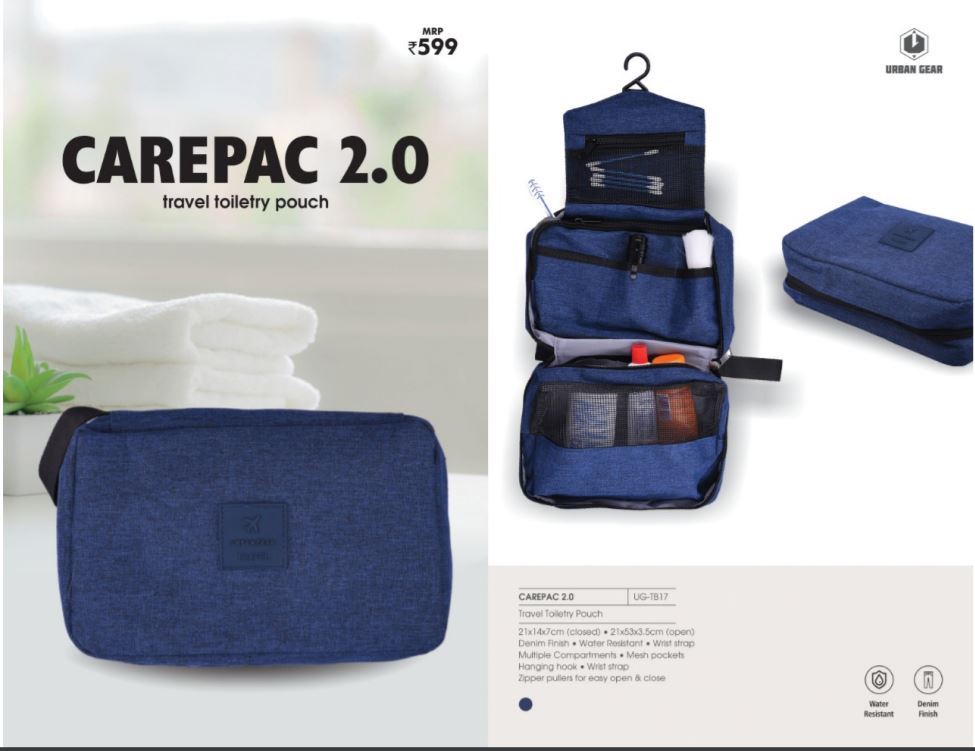 Travel Toiletry Pouch - CAREPAC 2.0