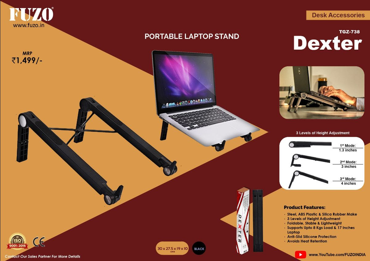 Portable Laptop Stand : Dexter