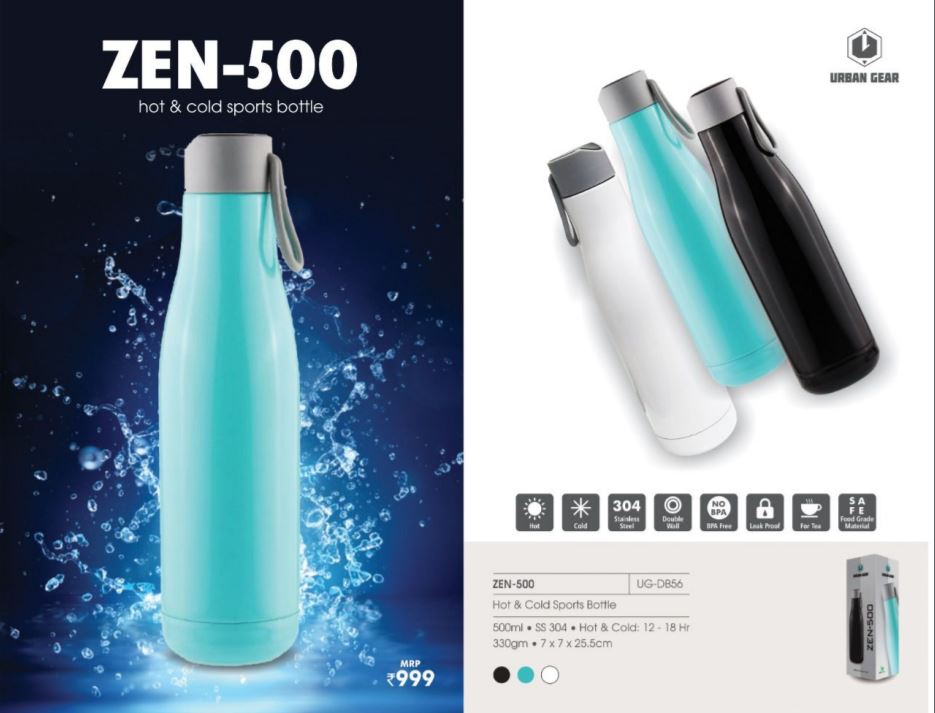 Hot & Cold Sports Bottle - ZEN 500ML
