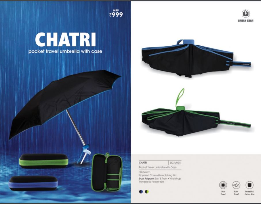 Pocket Travel Umbrella With Case - CHATRI