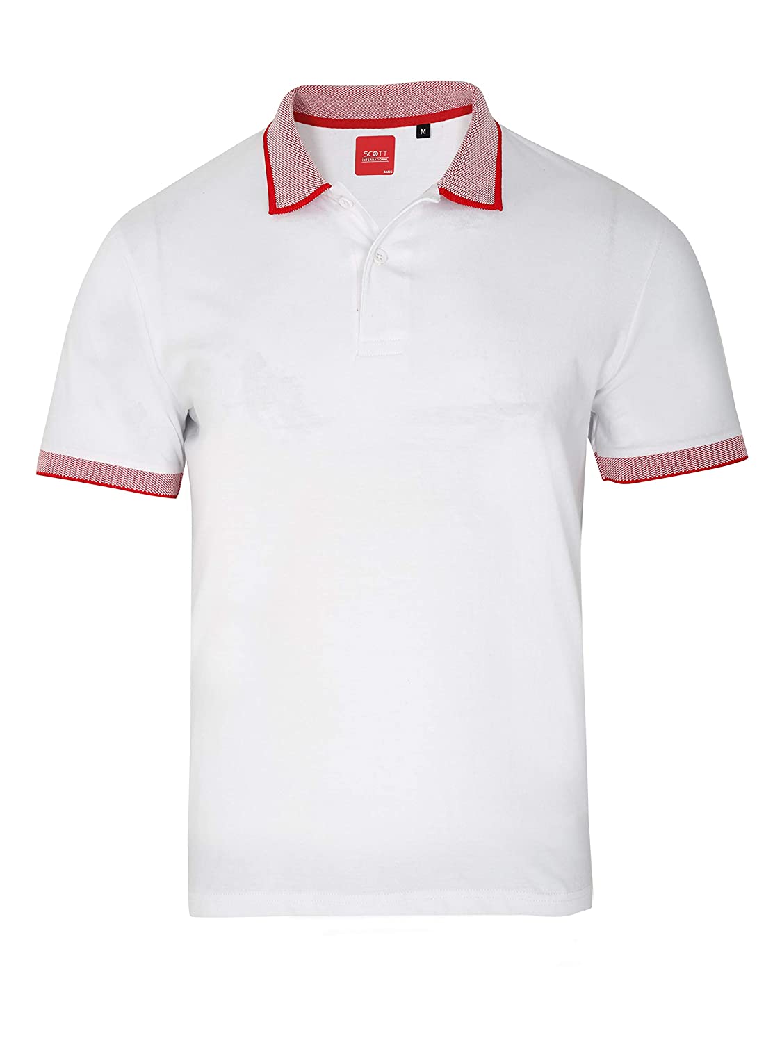 Scott Basic Cotton Polo T-Shirt for Men