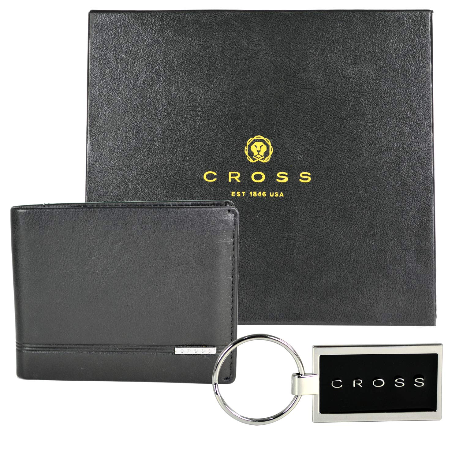 Click to open expanded view Cross Classic Century Compact Wallet and Key Chain Gift Set