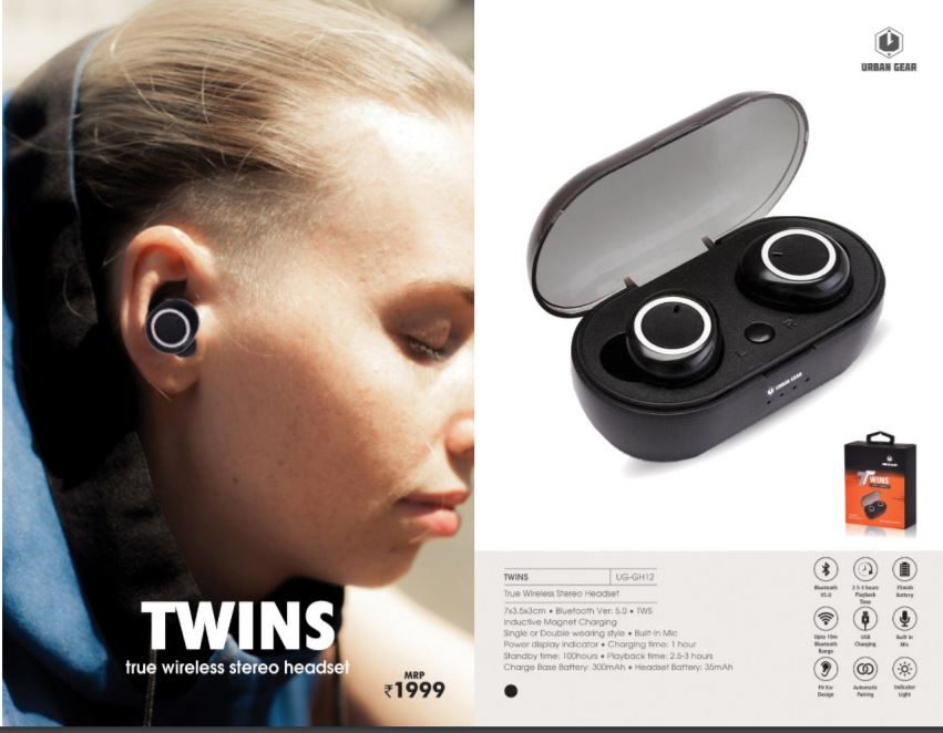 True Wireless Stereo Headset - TWINS
