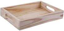 Wooden Tray : Handcrafted Wooden Serving Tray