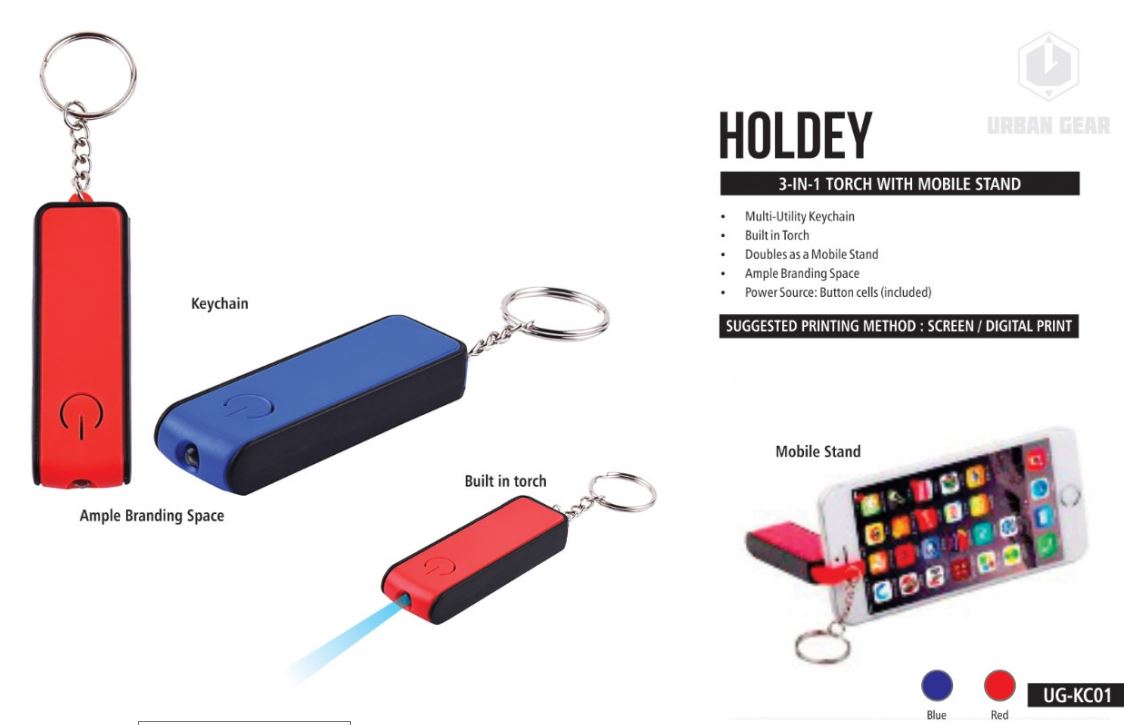 3-In-1 Torch With Mobile Stand - HOLDEY