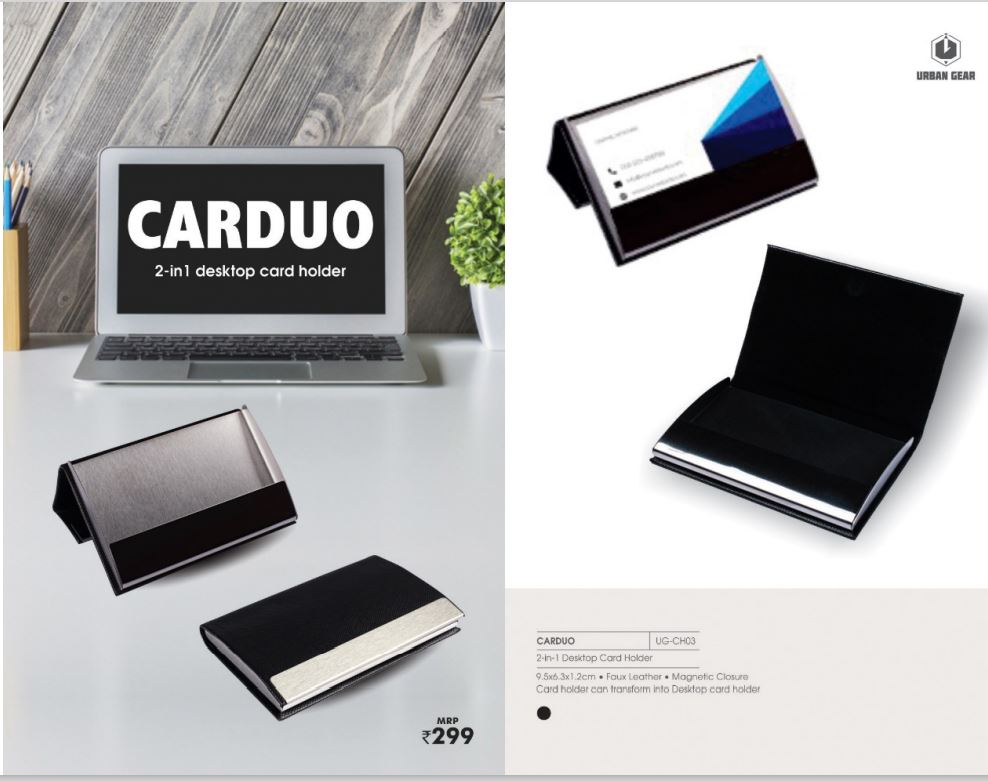 2-In-1 Desktop Card Holder - CARDUO