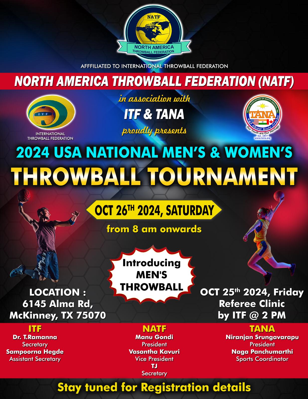 2024 US National Men's and Women's Tournament