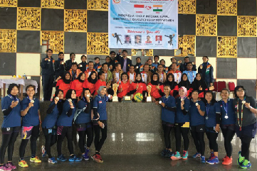 Indonesia-India International Throwball Championship-2018