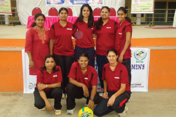 State-level Inter-corporate Women's Throwball Championship-2012