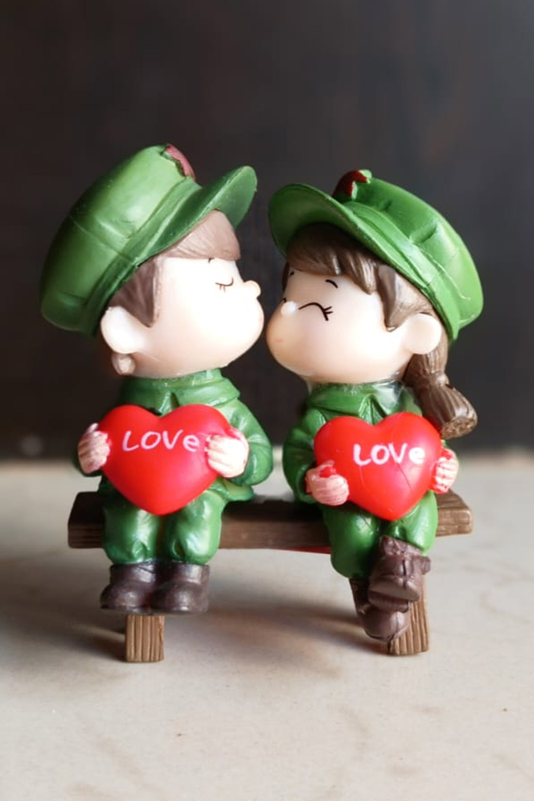 Army Couple Set of 2 5.5cm