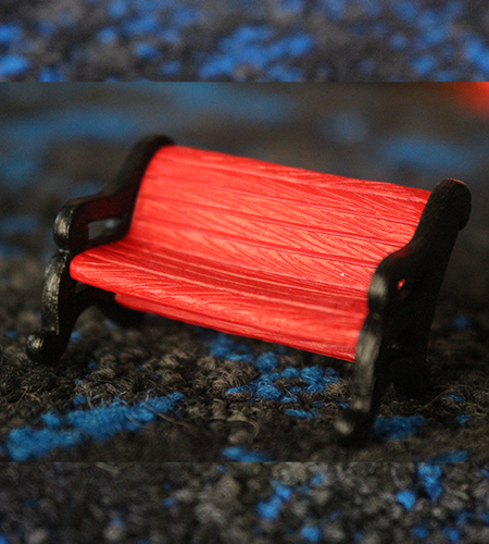 Red Bench 4cm