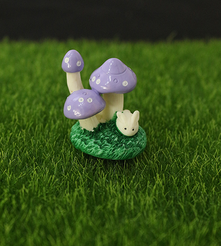 Tri Mushroom Purple/Yellow/Red 3cm